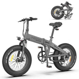 Himo ZB20 48V 250W 20'' Fat Tire Foldable Electric Bike Gray