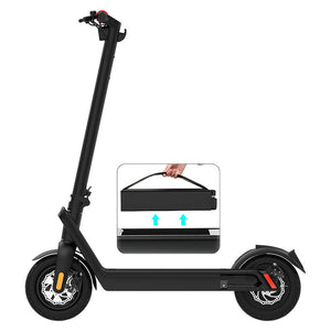 TEEWING X9 1100W FOLDING ELECTRIC SCOOTER WITH A PORTABLE BATTERY