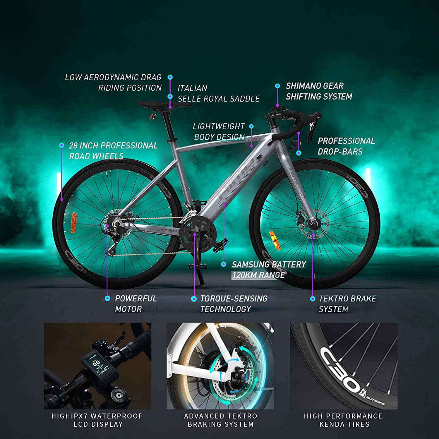 HIMO C30 250W 700C Electric Bike