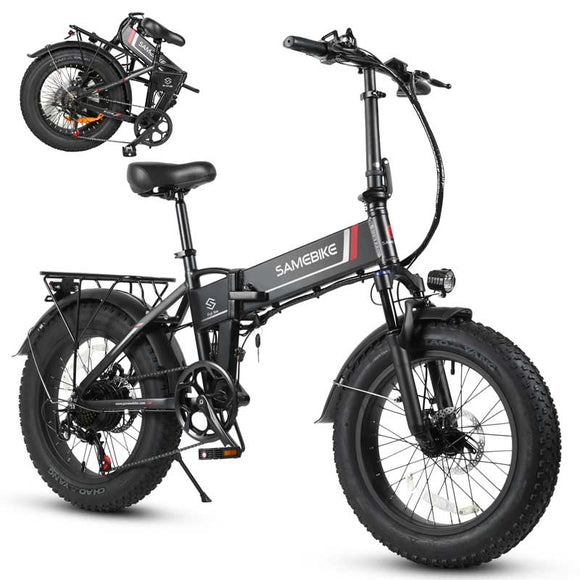 Samebike-T7F-48V-500W-Foldable-Electric-Bike-BLACK