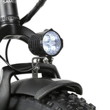 Front Light of Samebike T7 750W 20Inch Fat Tire Electric Folding Bike