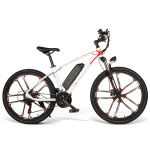 Samebike SM26 26 Inch Electric Mountain Bike 48V 350W Motor Electric Bicycle Black