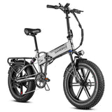 Samebike XWXL09 48V 500W 20" Electric Folding Bike Gray 01