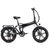 Samebike XWXL09 48V 500W 20" Electric Folding Bike Black 02