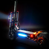 Lighting of Teewing X4 5600W Dual Motor Electric Kick Scooter for Adults